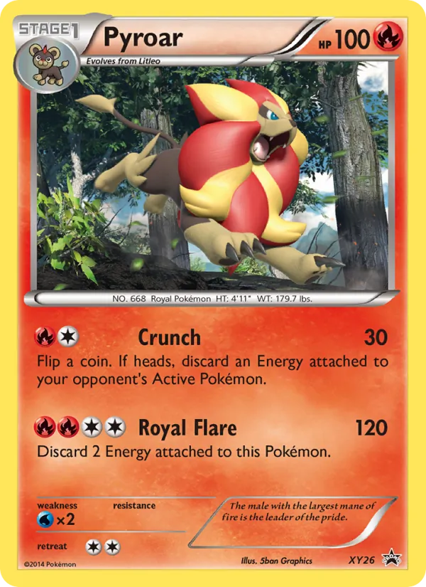 Pyroar (XY Promo #XY26/211)