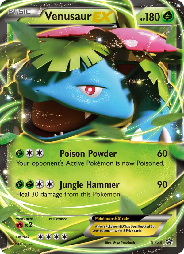 Venusaur EX (XY Black Star Promos #XY28/211)