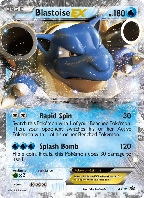 Blastoise EX (XY Black Star Promos #XY30/211)