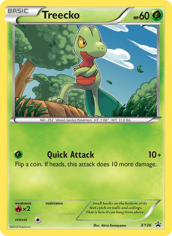 Treecko (XY Black Star Promos #XY36/211)