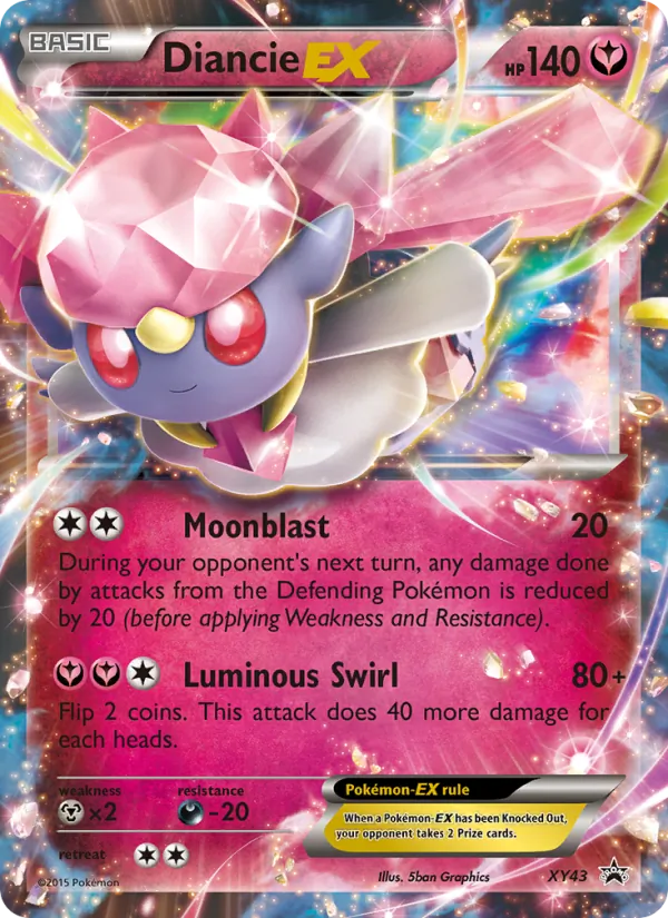 Diancie EX (XY Promo #XY43/211)