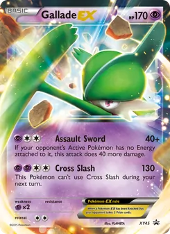 Gallade EX (XY Black Star Promos #XY45/211)