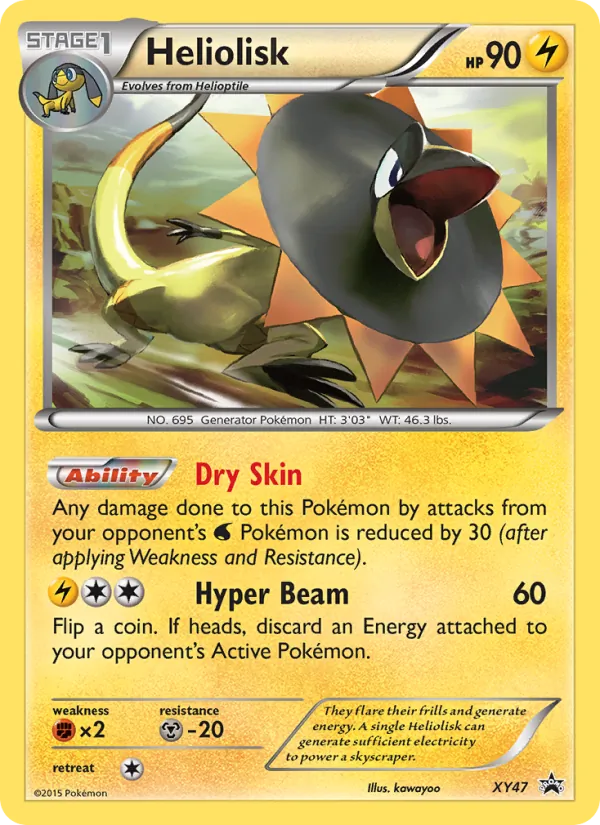 Heliolisk (XY Black Star Promos #XY47/211)