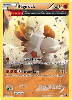 Regirock (XY Black Star Promos #XY49/211)
