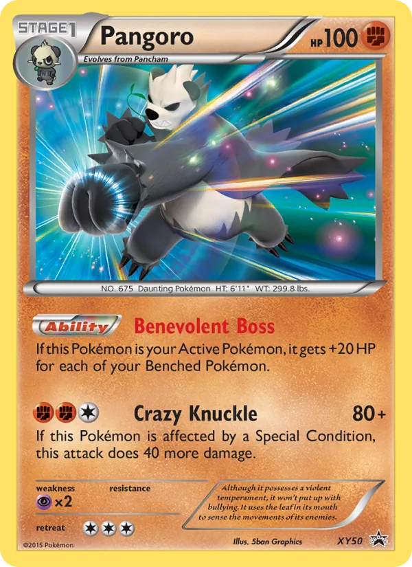 Pangoro (XY Promo #XY50/211)
