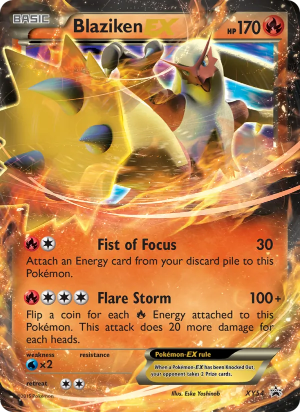 Blaziken EX (XY Black Star Promos #XY54/211)