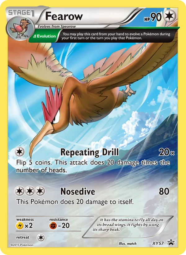 Fearow (XY Black Star Promos #XY57/211)