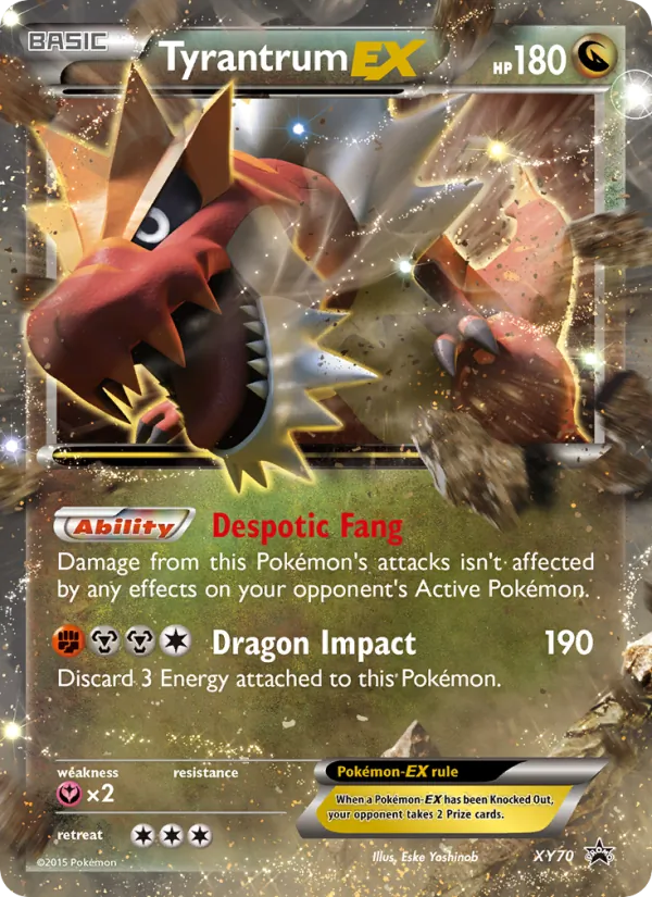 Tyrantrum EX (XY Black Star Promos #XY70/211)