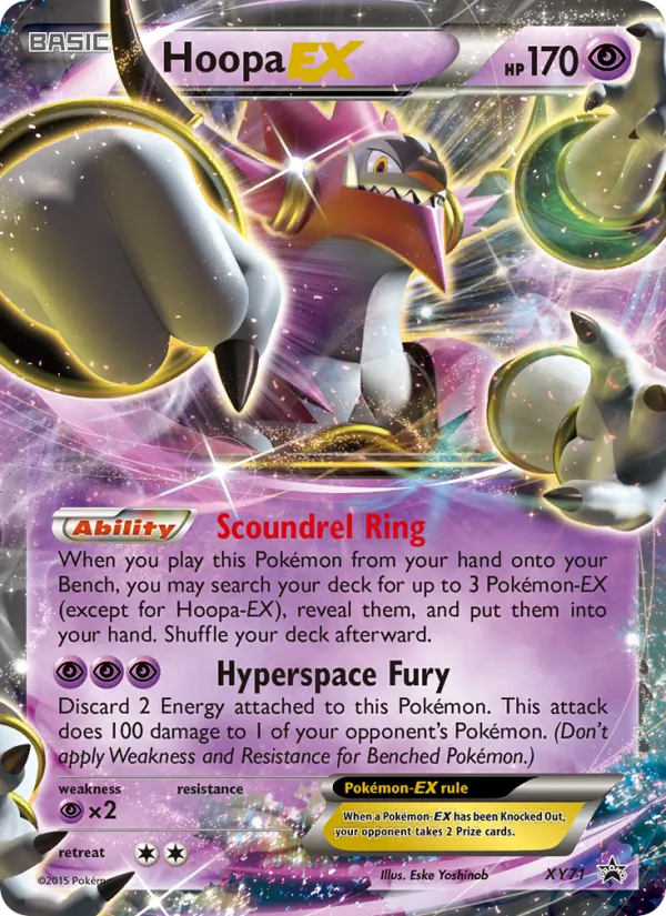 Hoopa EX (XY Black Star Promos #XY71/211)