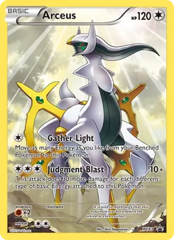 Arceus (XY Black Star Promos #XY83/211)