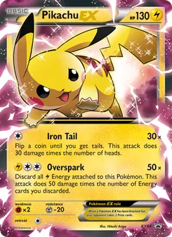 Pikachu EX (XY Black Star Promos #XY84/211)