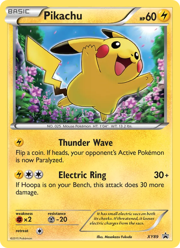 Pikachu (XY Black Star Promos #XY89/211)