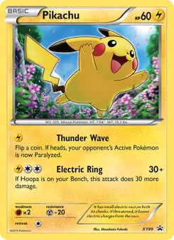 Pikachu (XY Black Star Promos #XY89/211)