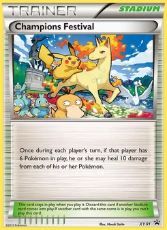 Champions Festival (XY Black Star Promos #XY91/211)