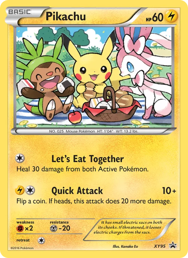 Pikachu (XY Black Star Promos #XY95/211)