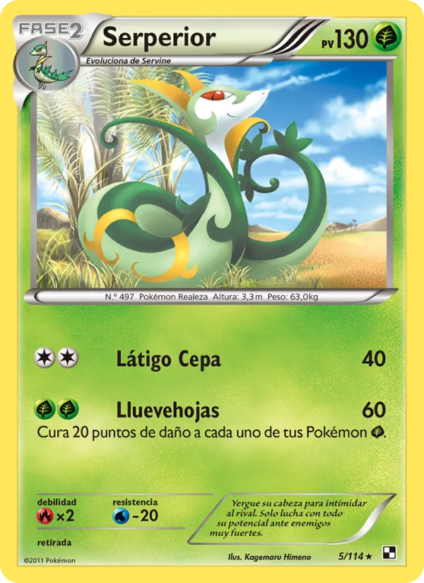 Serperior (Negro y Blanco #5/114)