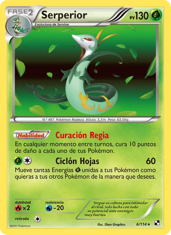 Serperior (Negro y Blanco #6/114)
