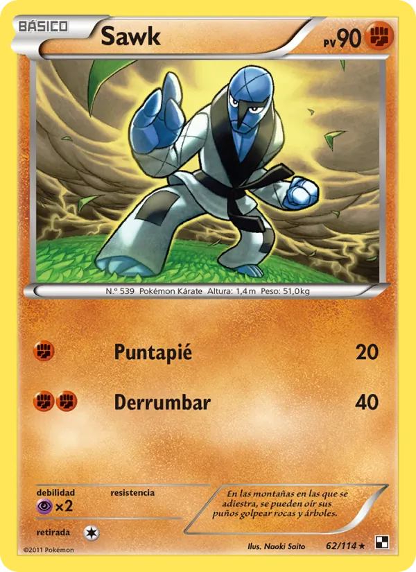 Sawk (Negro y Blanco #62/114)