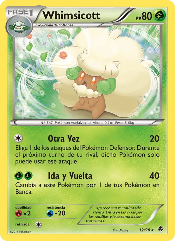Whimsicott (Fuerzas Emergentes #12/98)