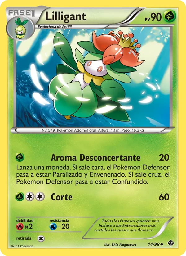 Lilligant (Fuerzas Emergentes #14/98)