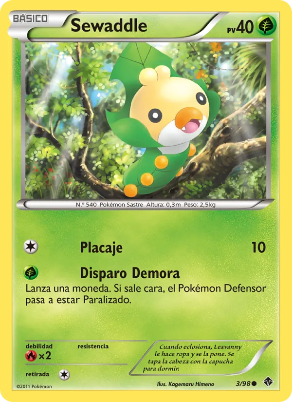 Sewaddle (Fuerzas Emergentes #3/98)