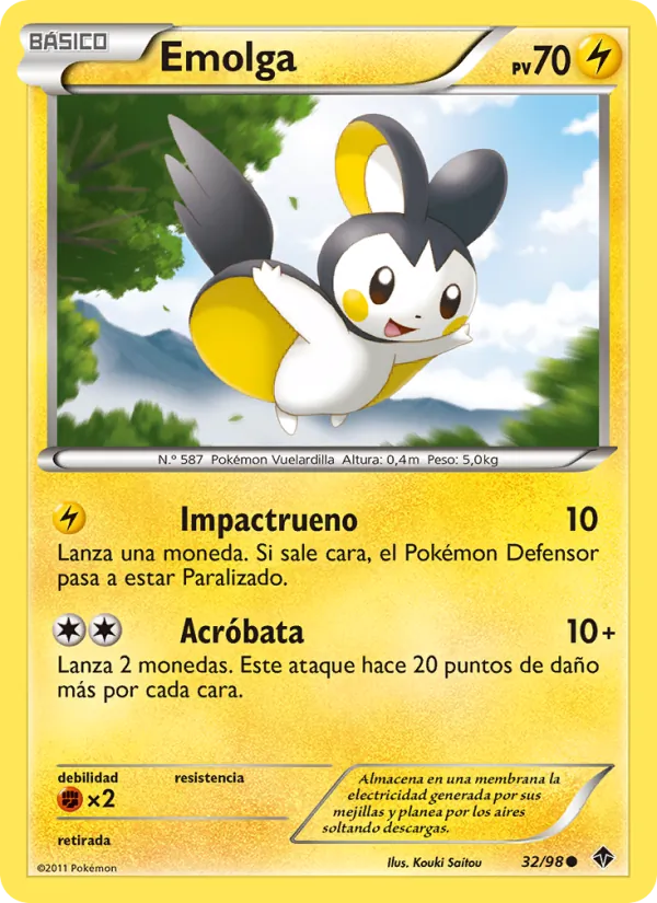 Emolga (Fuerzas Emergentes #32/98)