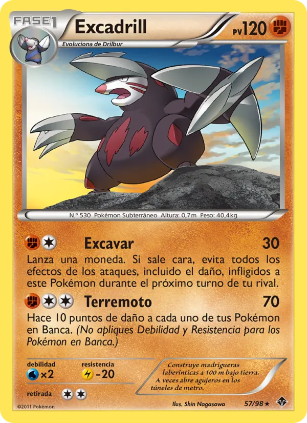 Excadrill (Fuerzas Emergentes #57/98)
