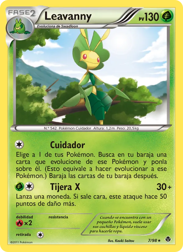 Leavanny (Fuerzas Emergentes #7/98)