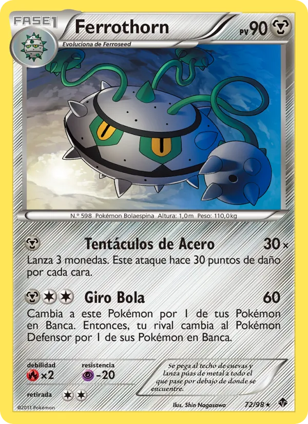 Ferrothorn (Fuerzas Emergentes #72/98)
