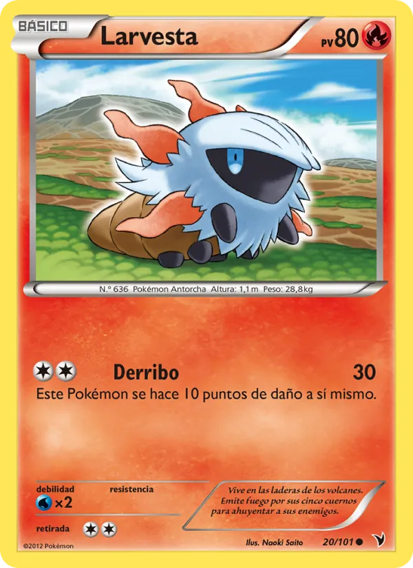 Larvesta (Noble Victories #20/101)