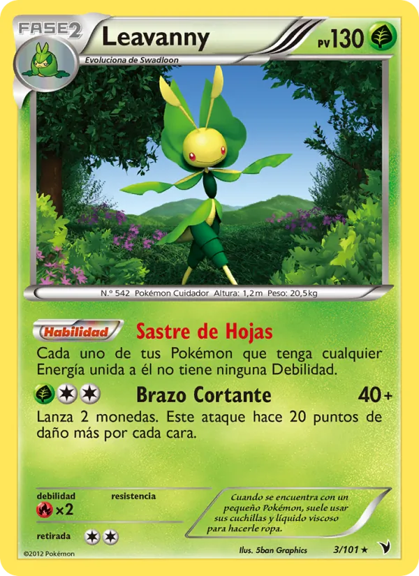 Leavanny (Nobles Victorias #3/101)