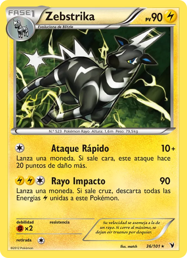 Zebstrika (Nobles Victorias #36/101)