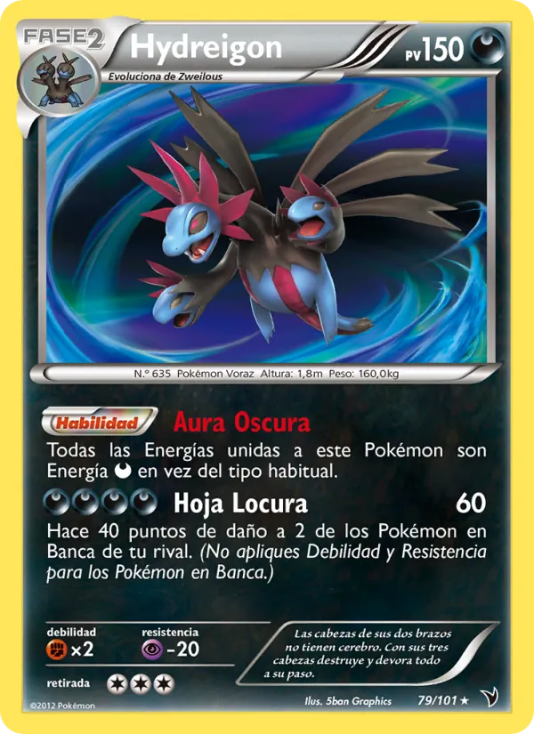 Hydreigon (Nobles Victorias #79/101)