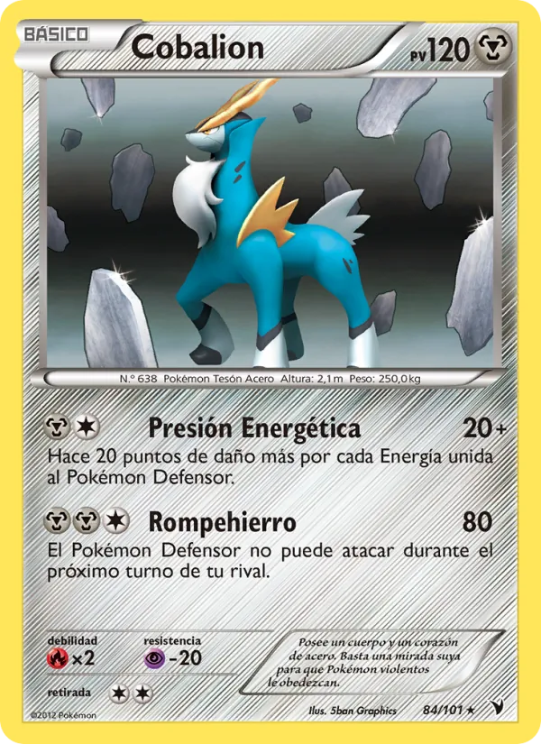 Cobalion (Nobles Victorias #84/101)