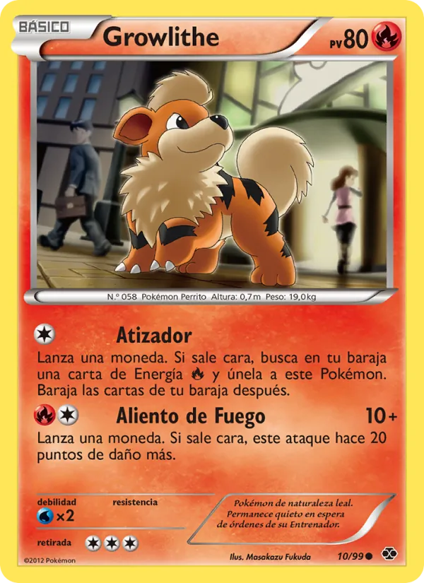 Growlithe (Próximos Destinos #10/99)