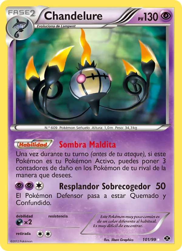 Chandelure (Próximos Destinos #101/99)