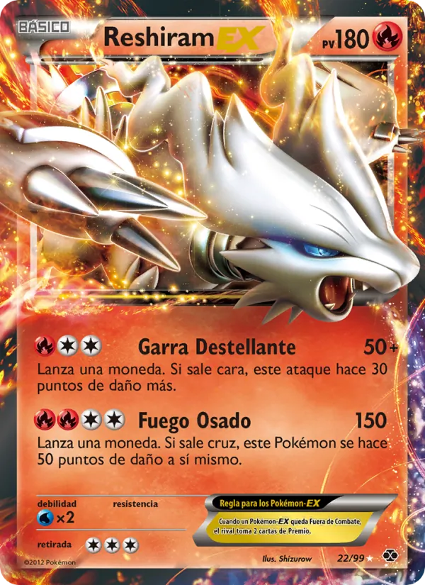 Reshiram-EX (Next Destinies #22/99)