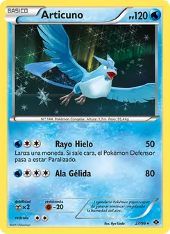 Articuno (Próximos Destinos #27/99)