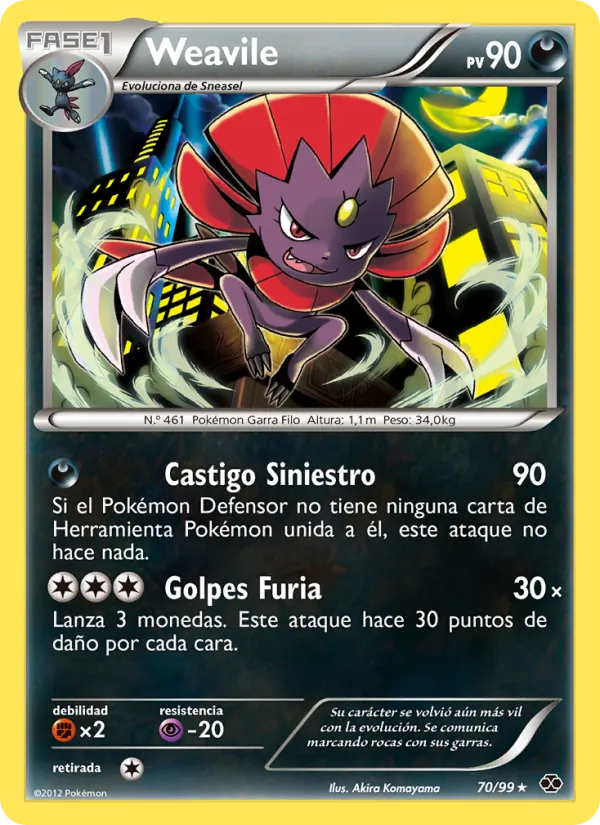 Weavile (Próximos Destinos #70/99)