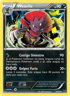 Weavile (Próximos Destinos #70/99)