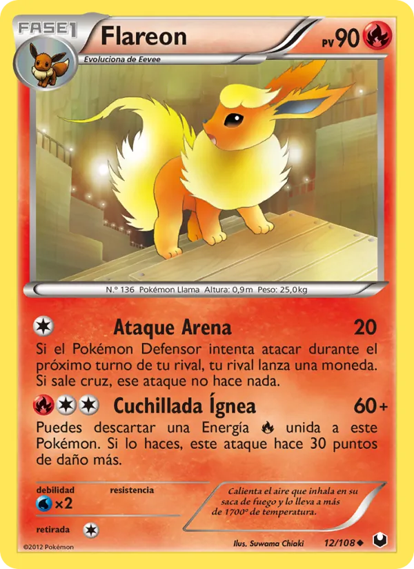 Flareon (Oscuros Exploradores #12/108)