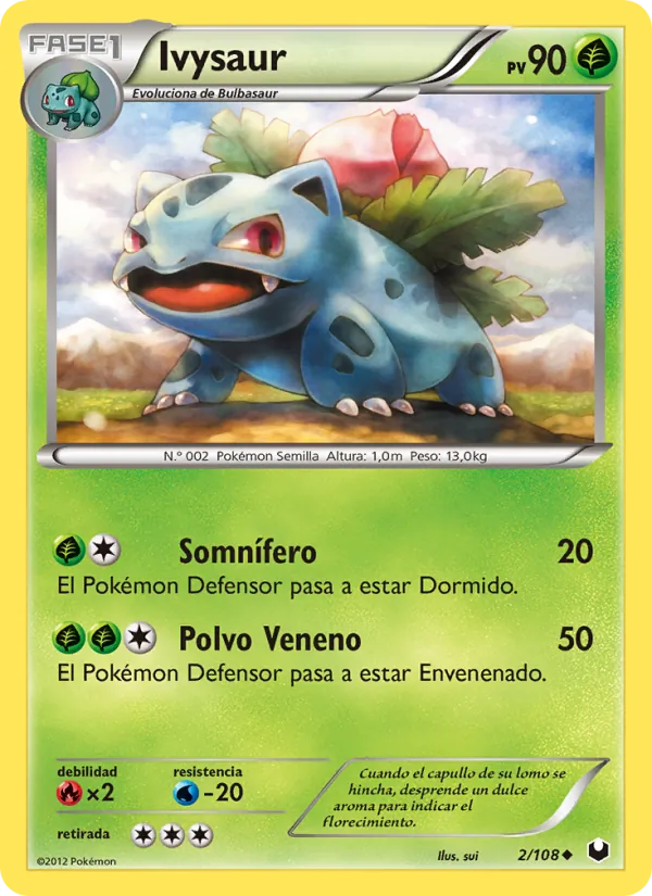 Ivysaur (Oscuros Exploradores #2/108)