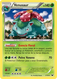 Venusaur (Oscuros Exploradores #3/108)