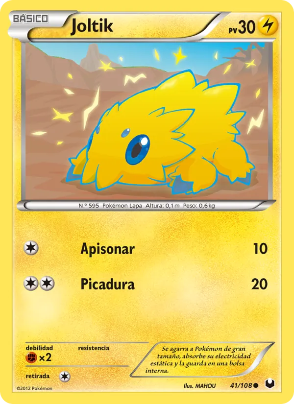 Joltik (Oscuros Exploradores #41/108)