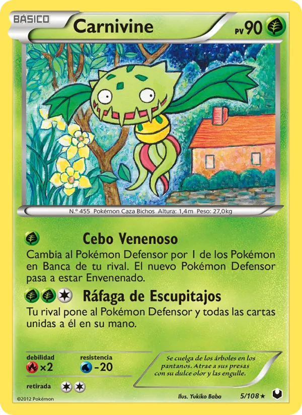 Carnivine (Oscuros Exploradores #5/108)