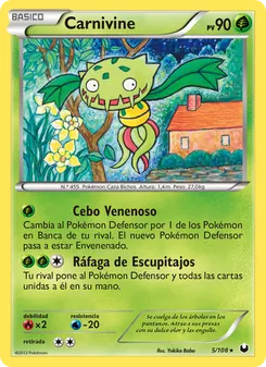 Carnivine (Oscuros Exploradores #5/108)