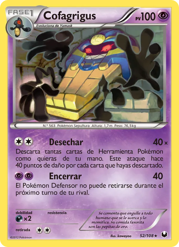 Cofagrigus (Dark Explorers #52/108)