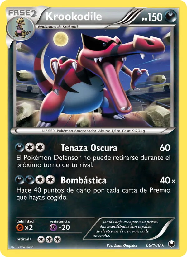 Krookodile (Oscuros Exploradores #66/108)