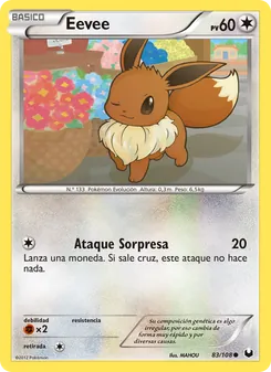 Eevee (Oscuros Exploradores #83/108)