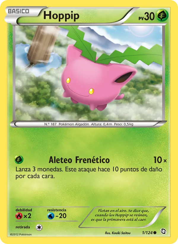 Hoppip (Dragones Majestuosos #1/124)